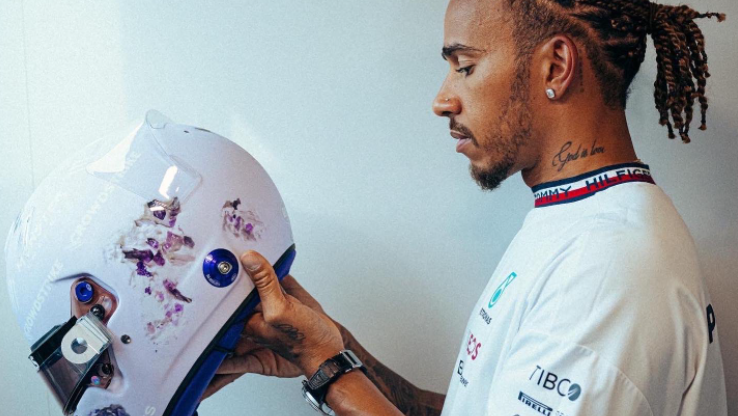 'Inspired by my favourite crystal' - Hamilton reveals new F1 helmet for Monaco