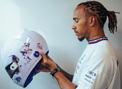 'Inspired by my favourite crystal' - Hamilton reveals new F1 helmet for Monaco