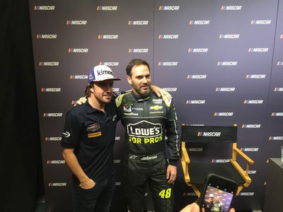 Fernando Alonso, Jimmie Johnson,