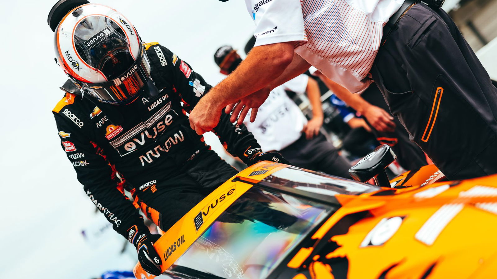 Felix Rosenqvist Secures Pole Position at Texas 