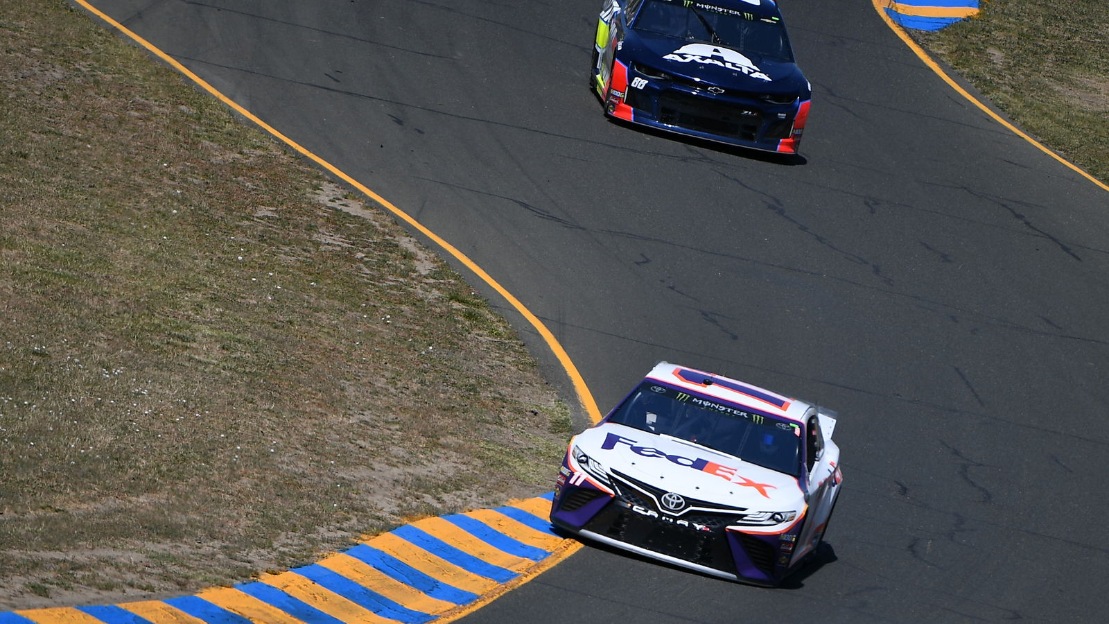 Hamlin squeaks away with second Sonoma stage win