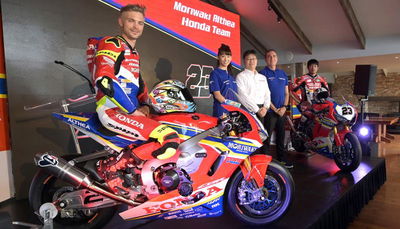 Leon Camier, Ryuichi Kiyonari, Moriwaki Althea Honda,