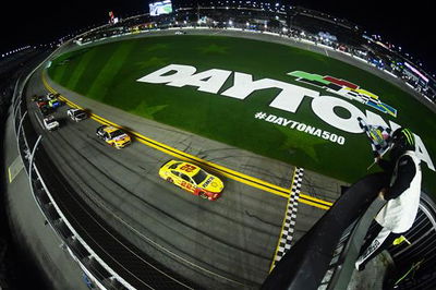 Joey Logano, driver of the #22 Shell Pennzoil Ford