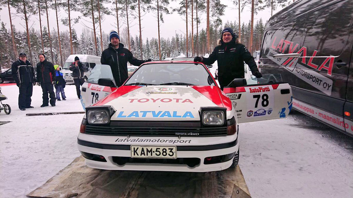 Latvala gets up to speed in snow before Rally Sweden