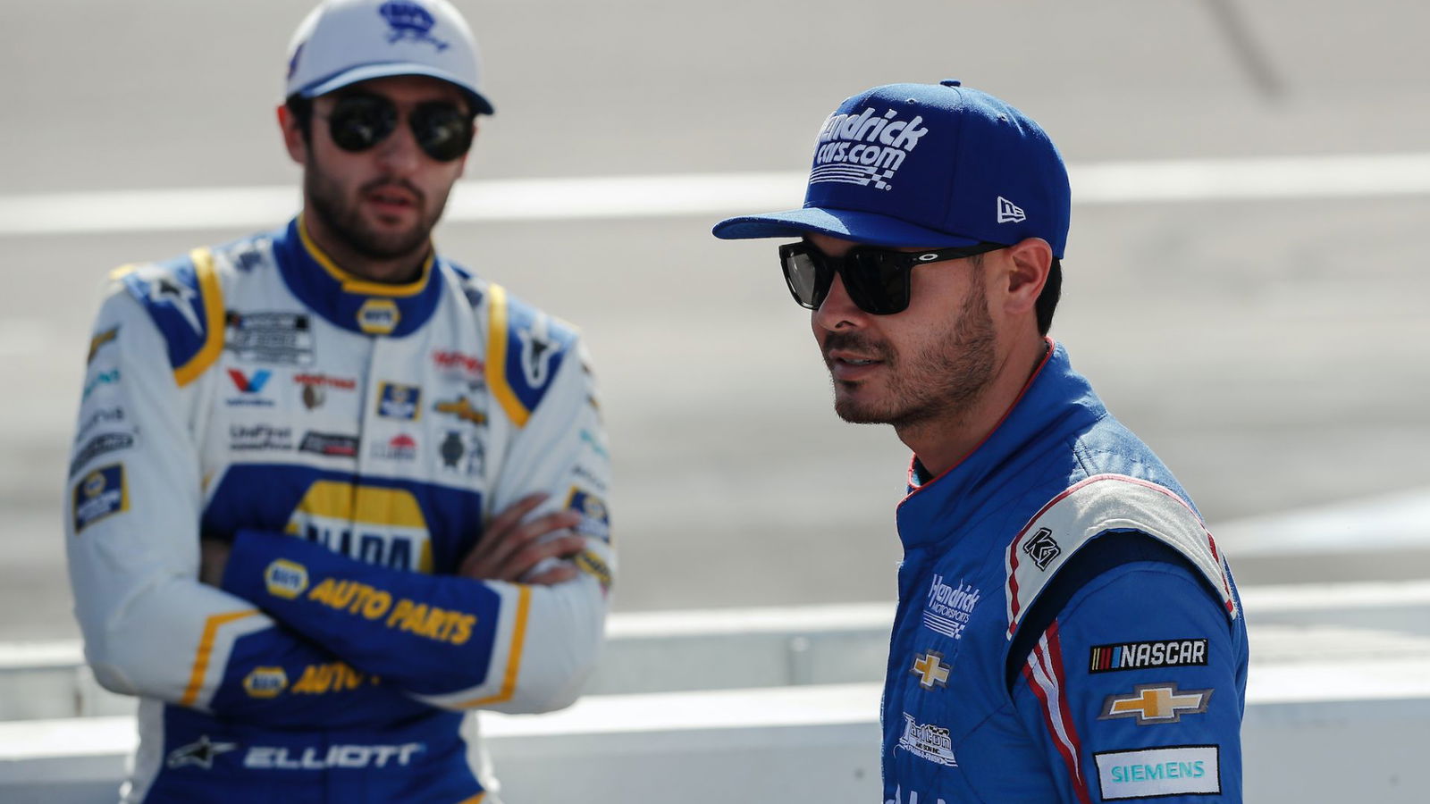 Kyle Larson and Chase Elliott Clear the Air at Las Vegas