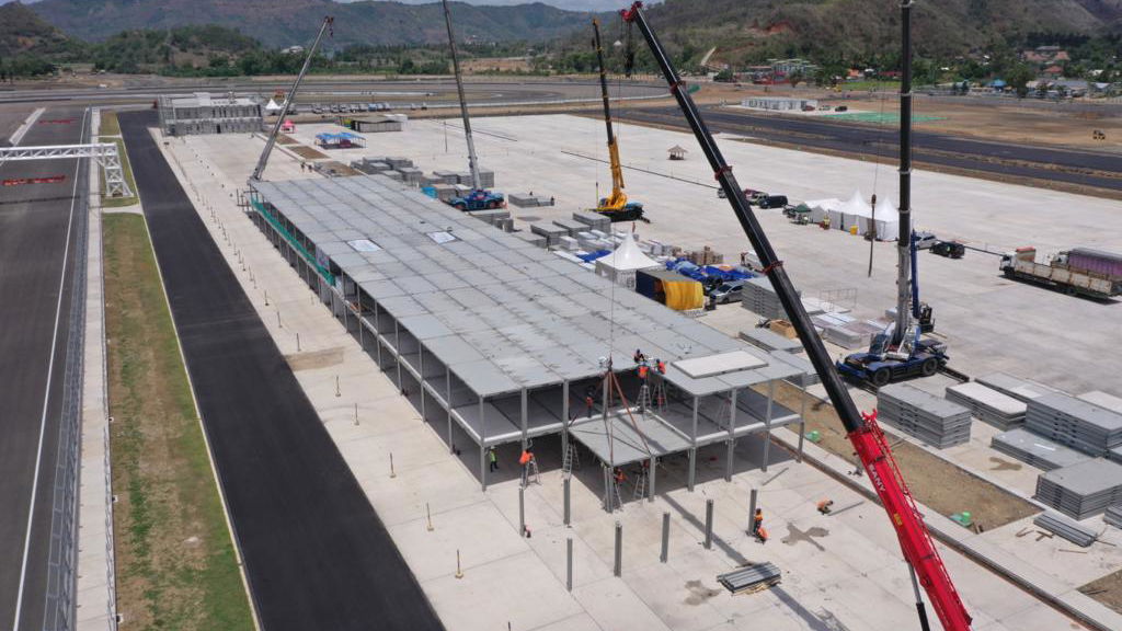 Jelang WorldSBK Indonesia, Pembangunan Sirkuit Mandalika Digenjot