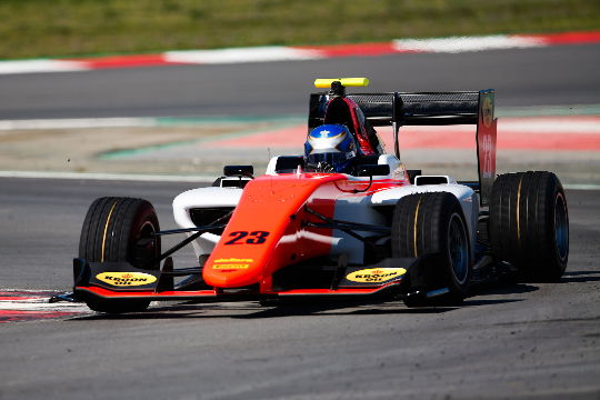 Monger takes podium on racing return