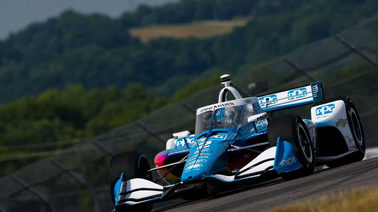 Newgarden Keeps Momentum Rolling in Mid-Ohio Practice