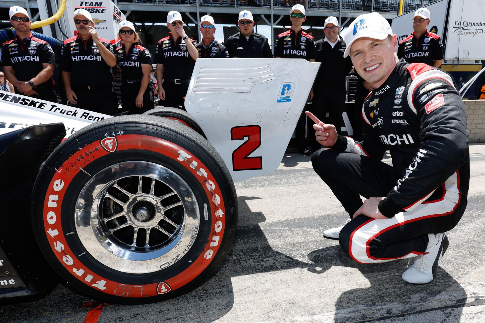 Kyle Kirkwood Tops Opening Practice at Belle Isle 