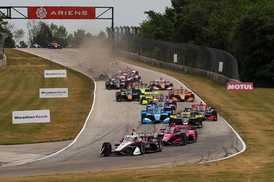 IndyCar at Road America in Elkhart Lake, Wisconsin