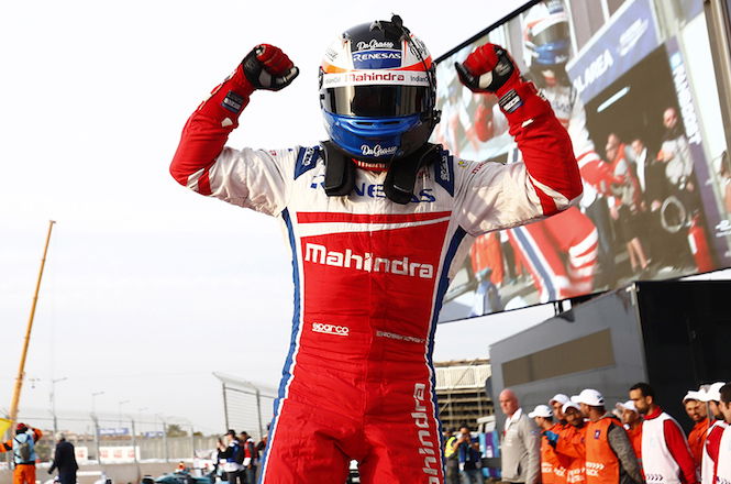 Rosenqvist battles past Buemi for Marrakesh Formula E victory