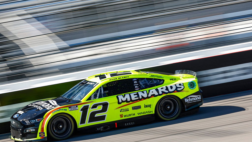 Ryan Blaney Rockets to Pole Position at Richmond 