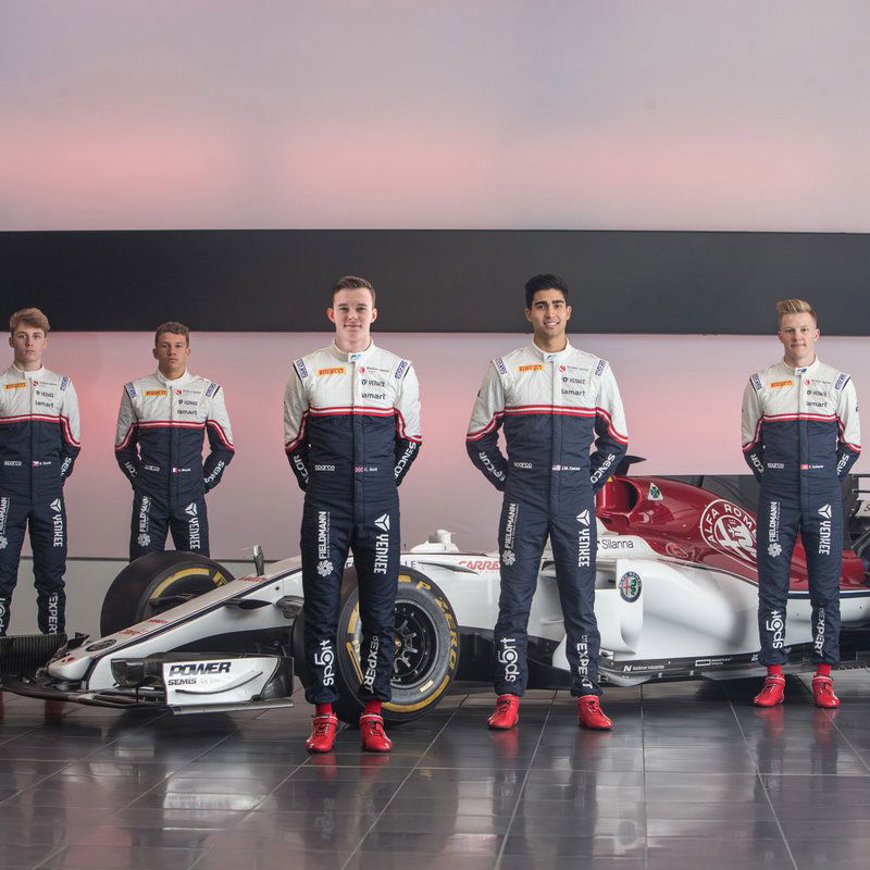 Sauber Junior Team by Charouz, F2, 