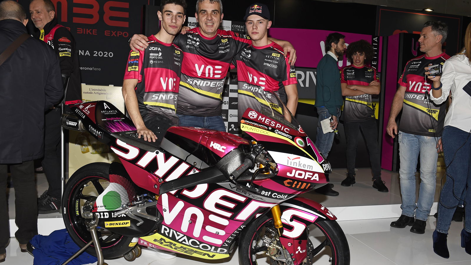 Arbolino, Salac delighted with 2020 Snipers livery