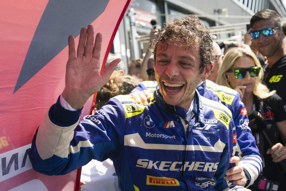 Valentino Rossi catches the eye in Bathurst 12 Hours practice