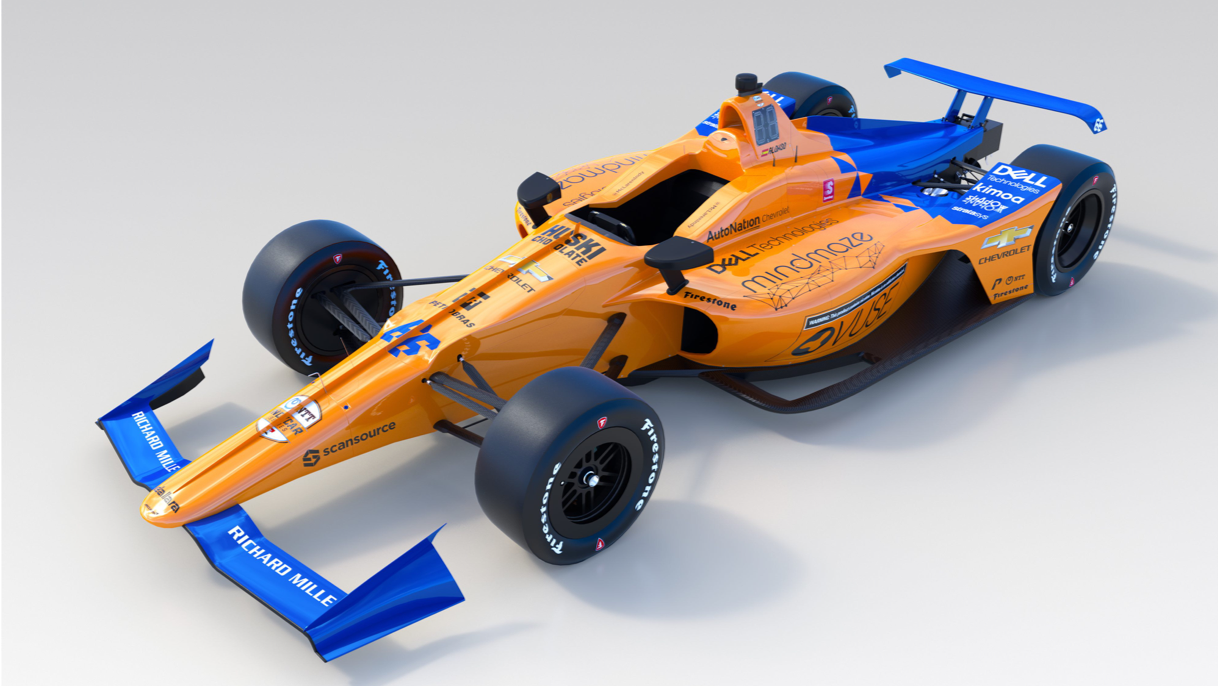 McLaren unveils Alonso’s car livery for Indy 500