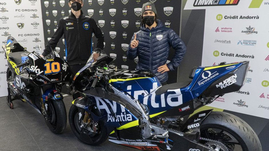 Marini, Bastianini luncurkan kampanye Avintia MotoGP 2021