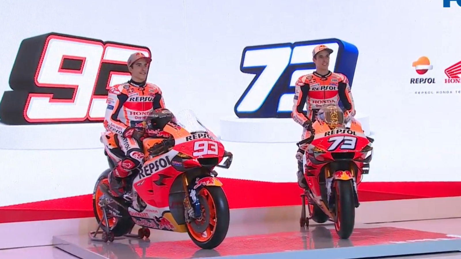 Marquez bersaudara mengungkap livery Repsol Honda 2020