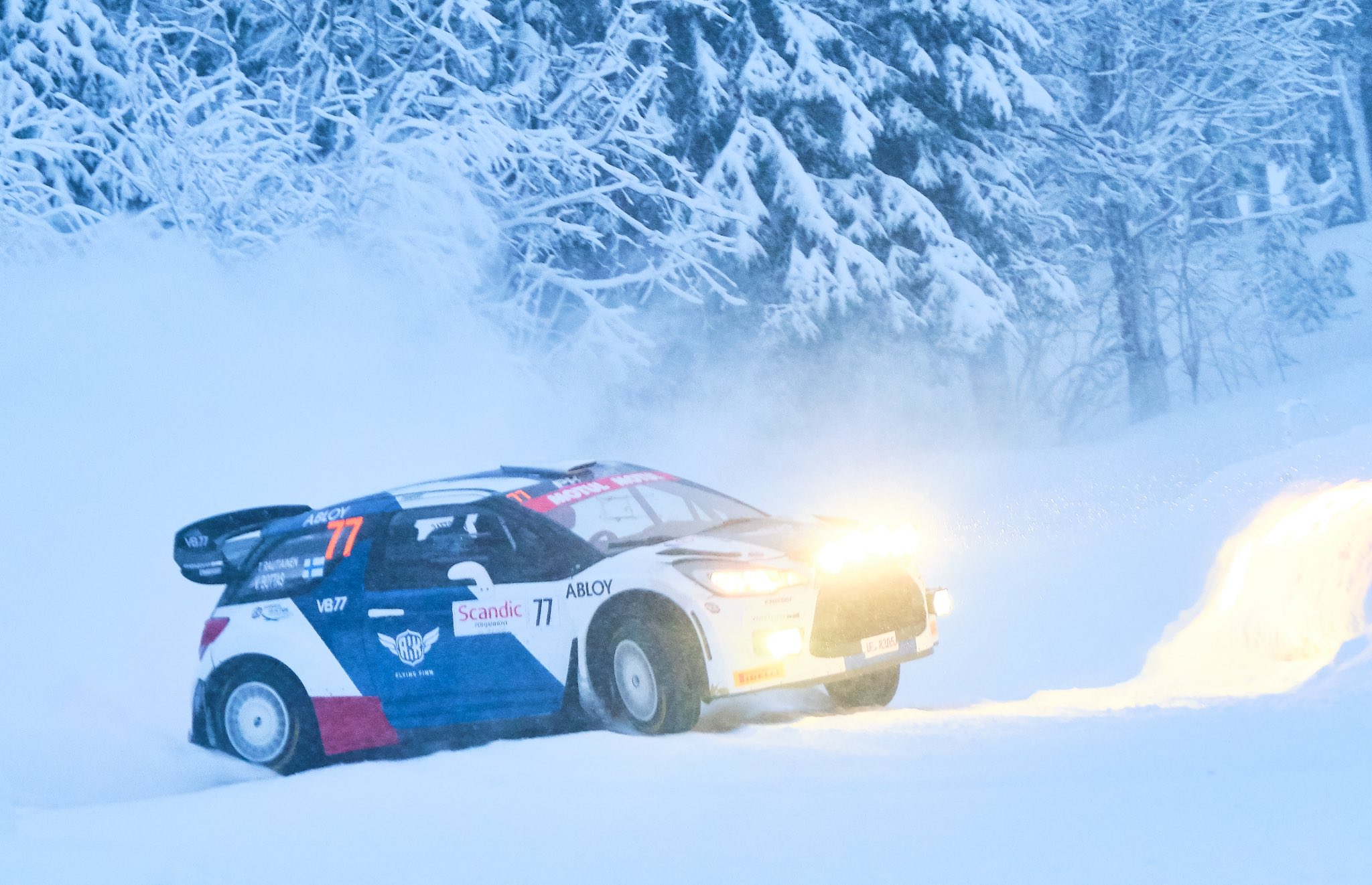 Valtteri Bottas, Arctic Lapland Rally,