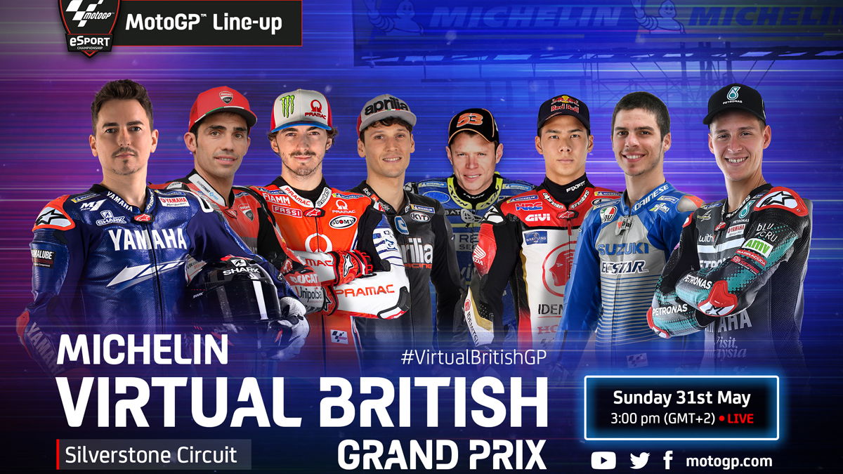 Lorenzo debut in Virtual Race 5 at Silverstone