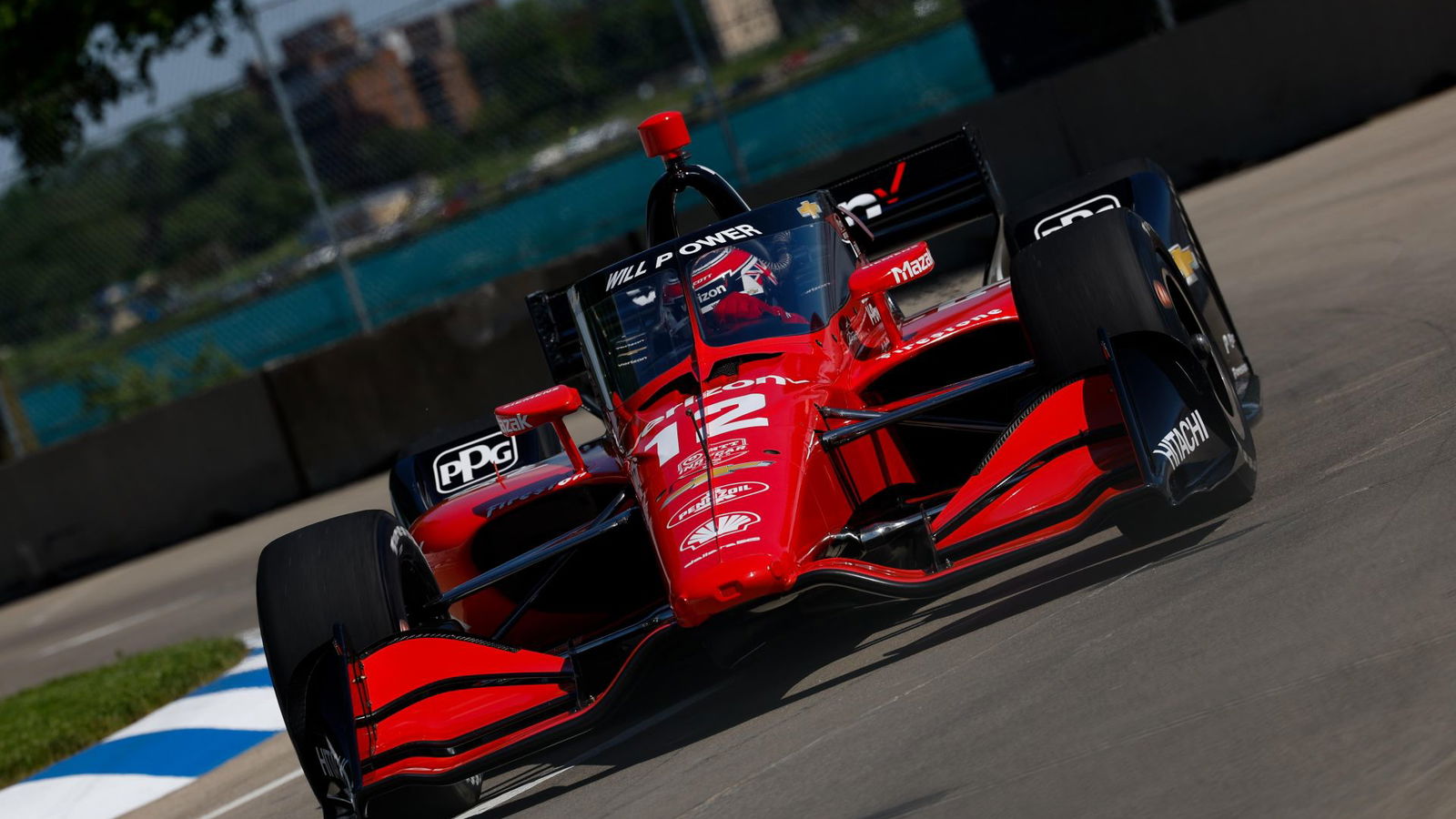 Power Denies Hard Charging Rossi for Belle Isle Win