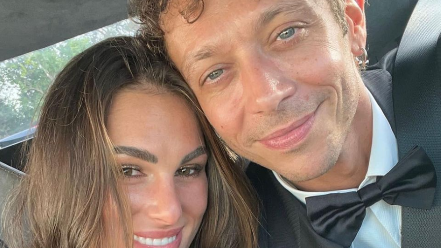 Valentino Rossi attended Luca Marini’s wedding photos then got back on a bike