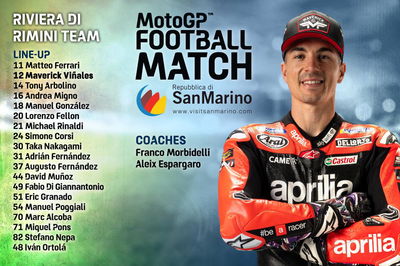 MotoGP Football Match