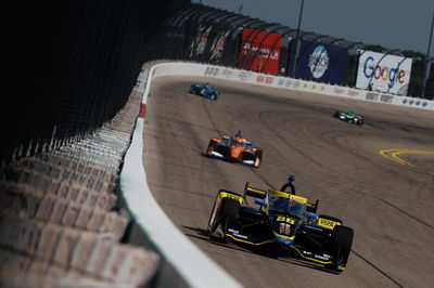 Josef Newgarden Dominates Race 1 in Doubleheader at Iowa