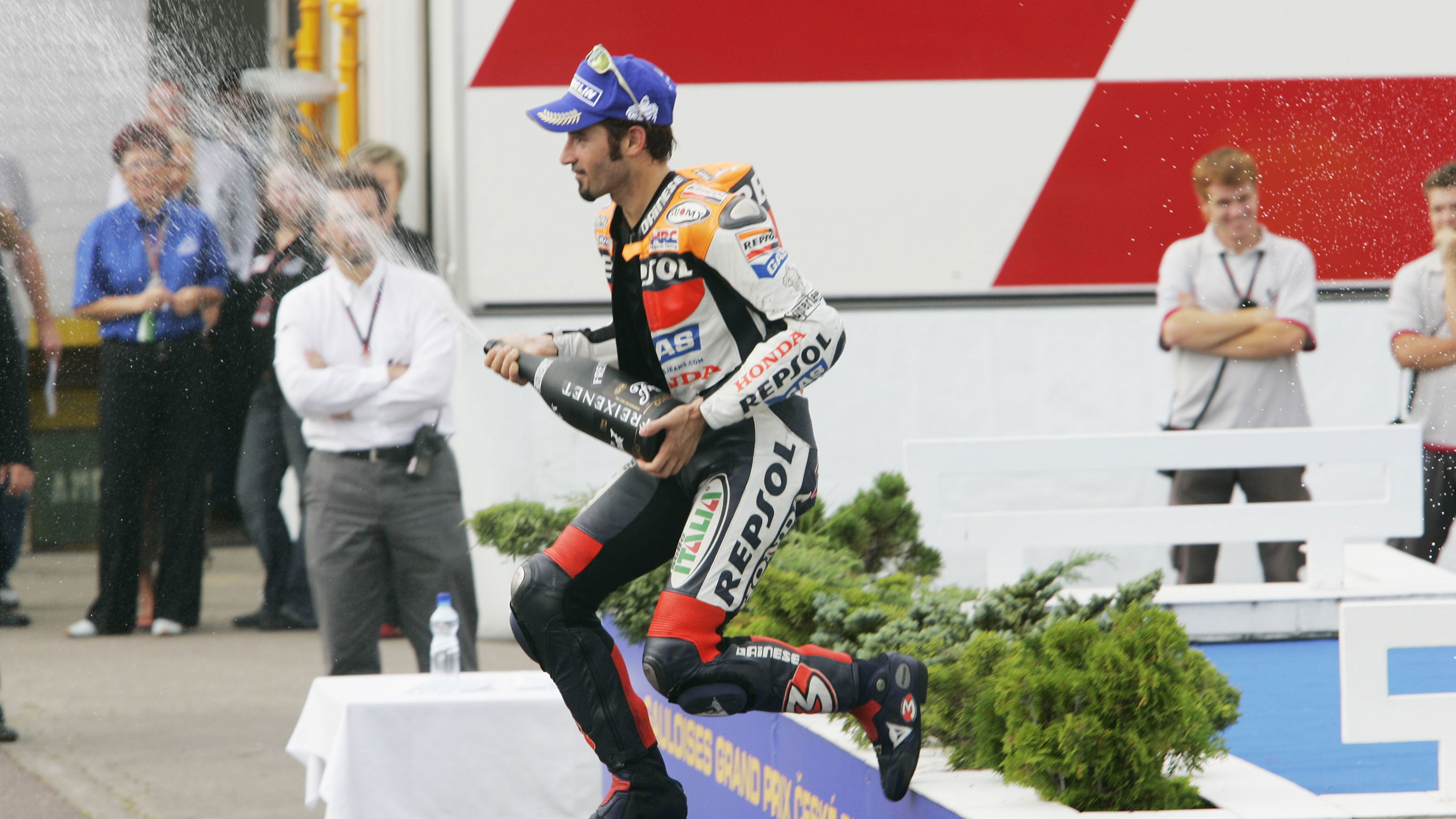 Biaggi, Czech MotoGP Race, 2005