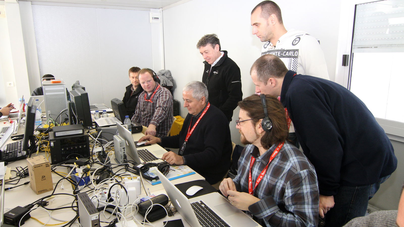 Eurosport staff