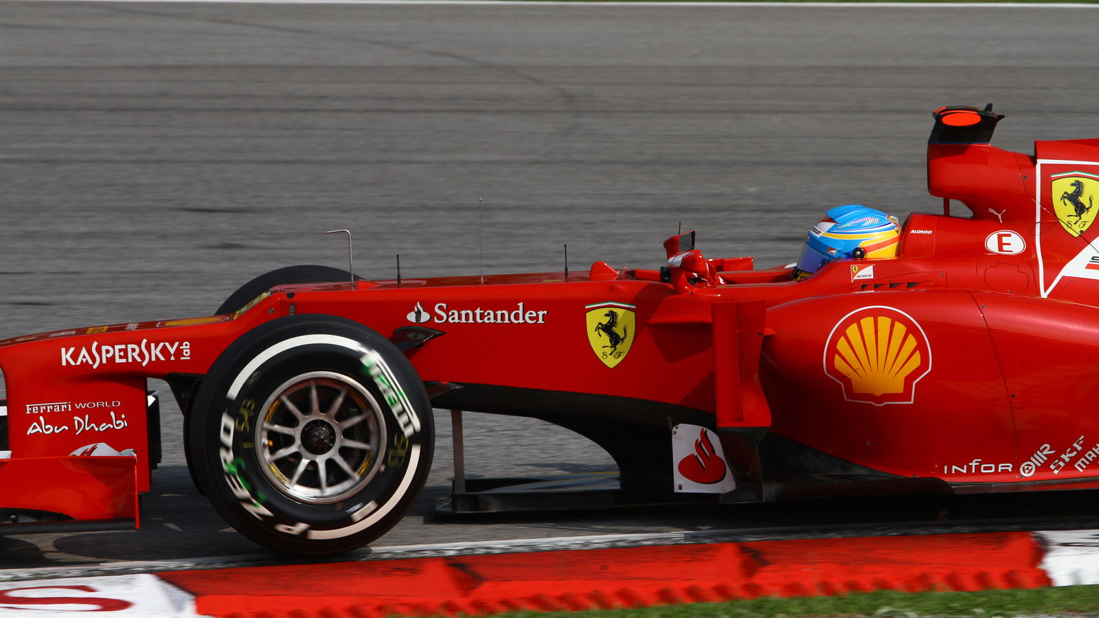 24.03.2012- Qualifying, Fernando Alonso (ESP) Scuderia Ferrari F2012