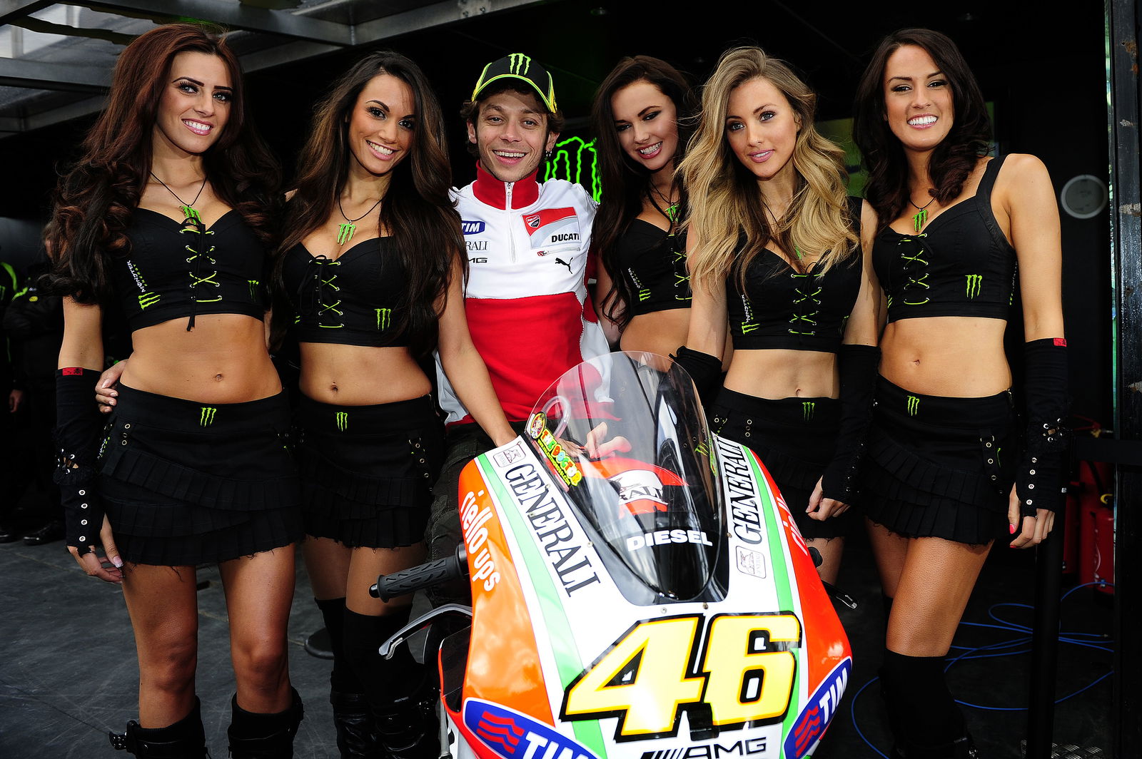 Rossi, Girls, Monster party, French MotoGP 2012, Babe