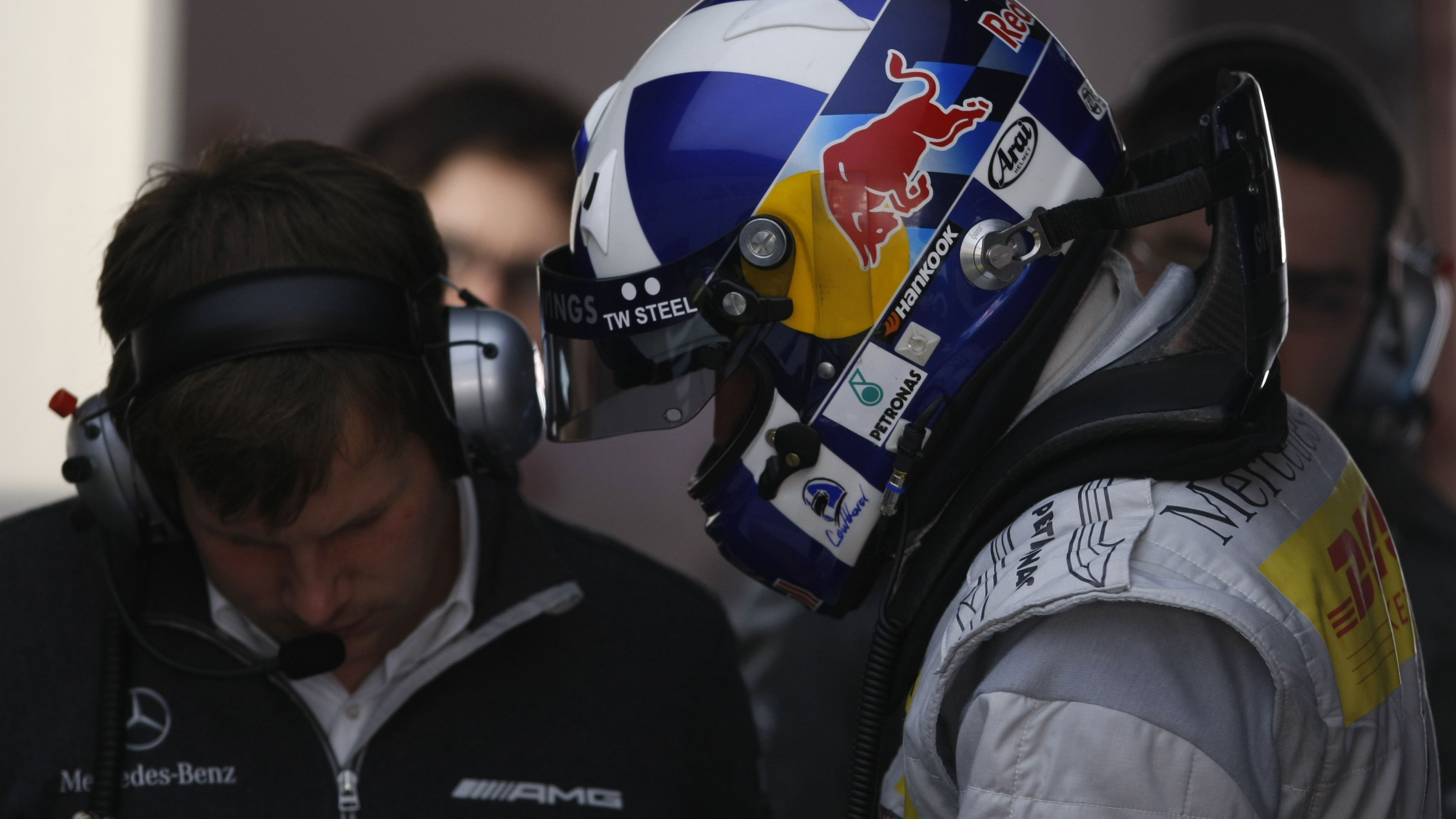 David Coulthard Mucke Mercedes