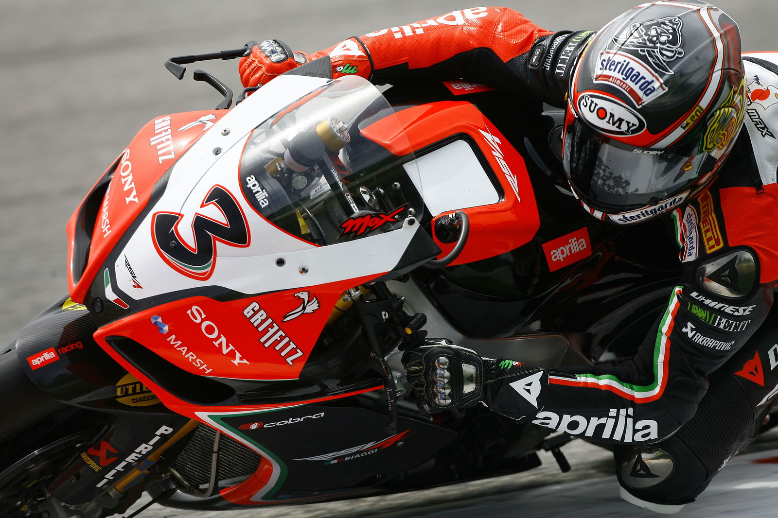 Biaggi, Misano WSBK 2012