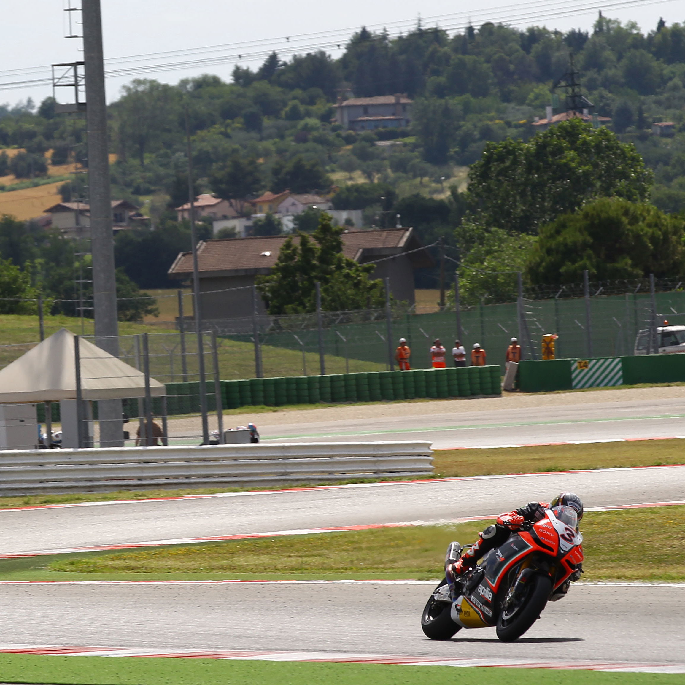 Biaggi, Race2, Misano WSBK 2012