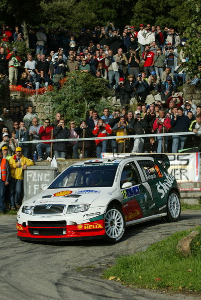 Alex Bengue / Caroline Escudero - Skoda Fabia WRC