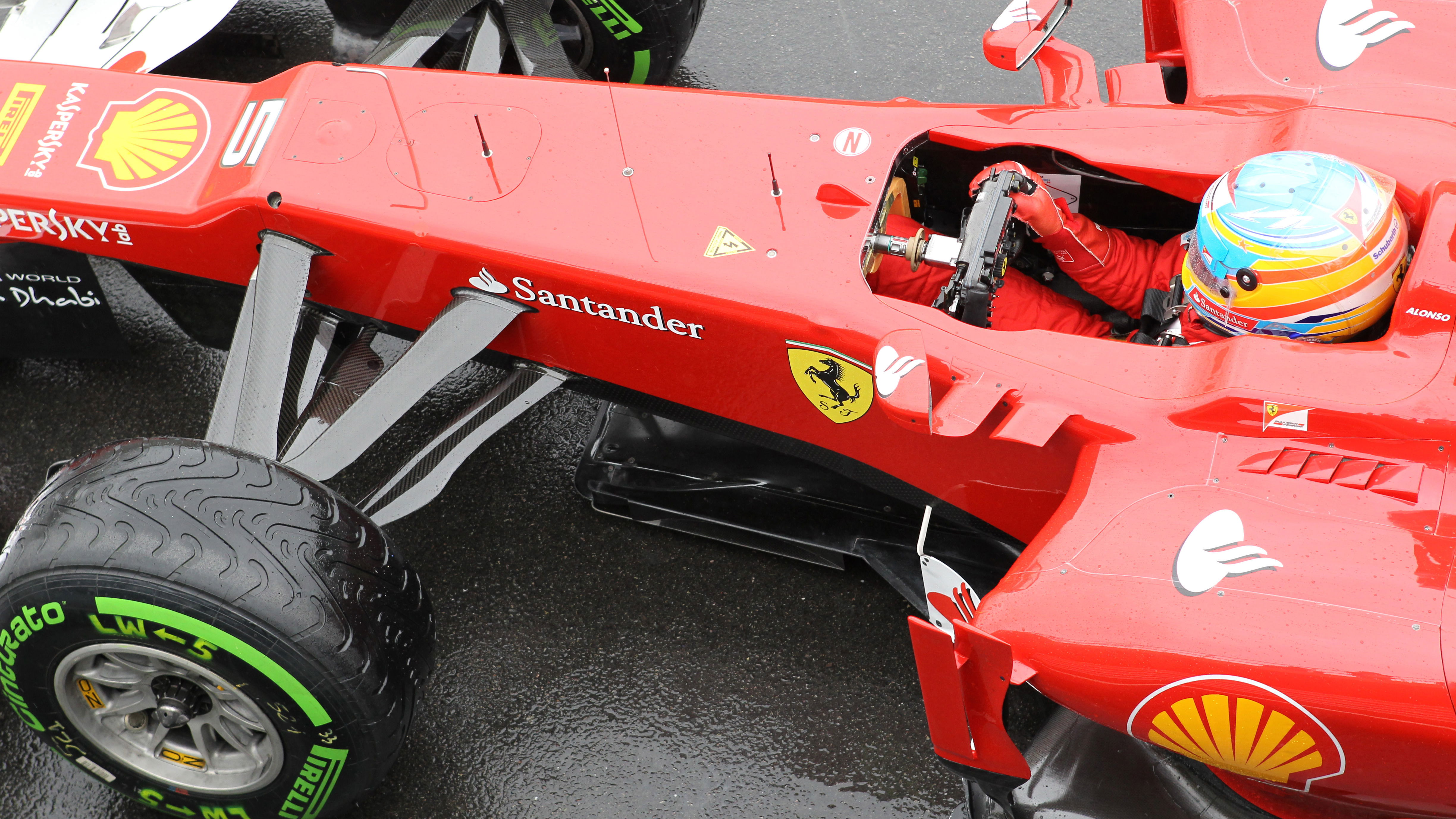 06.07.2012- Free Practice 2, Fernando Alonso (ESP) Scuderia Ferrari F2012
