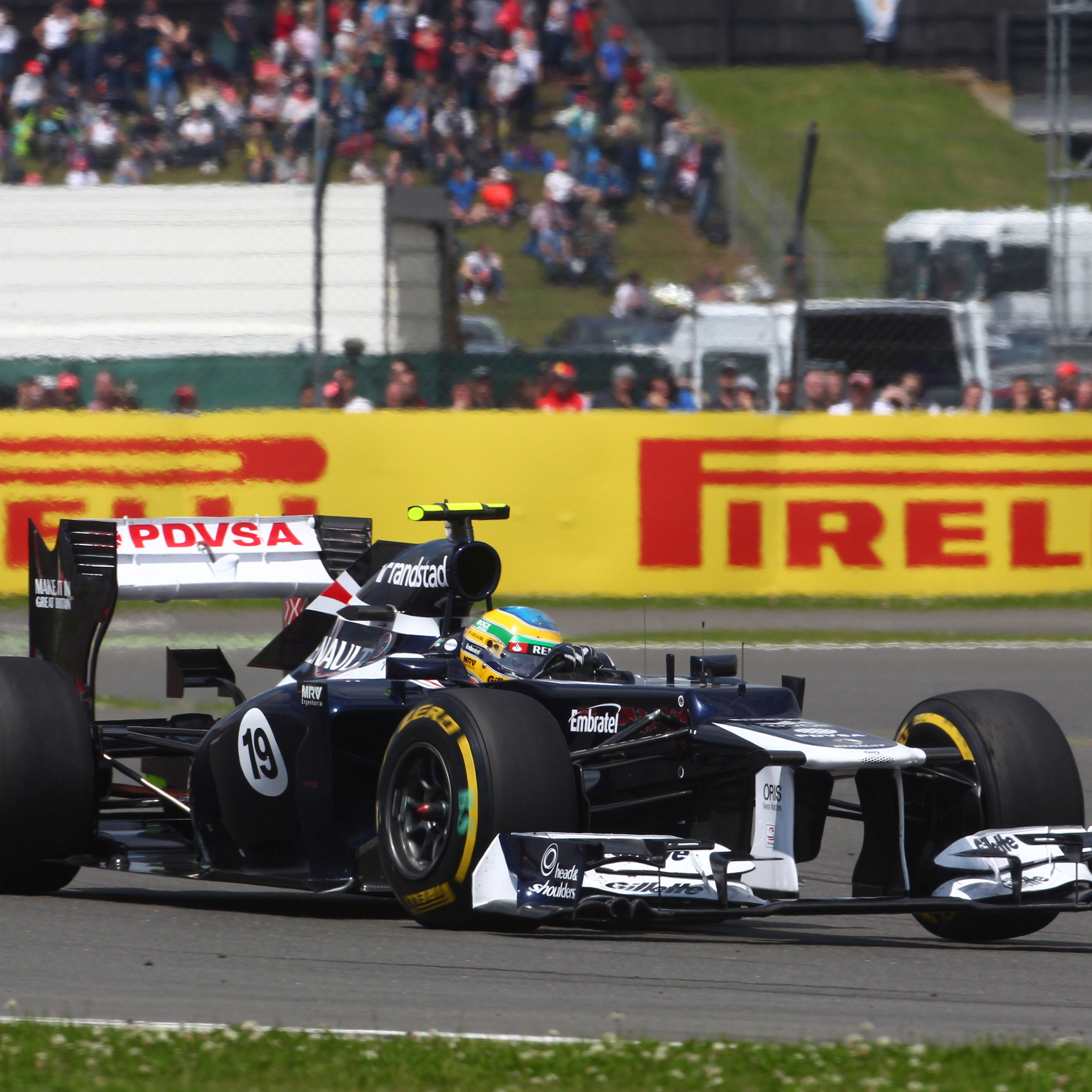 08.07.2012- Race, Bruno Senna (BRA) Williams F1 Team FW34