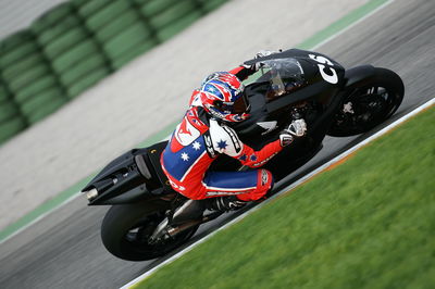 Stoner makes Honda debut, Valencia MotoGP tests, November 2005