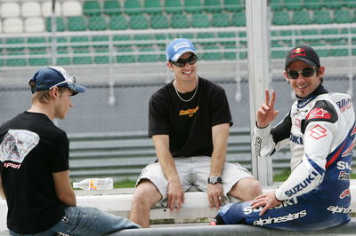 Hopkins, Edwards and Stoner, Sepang MotoGP Test 28 - 30 November 2005