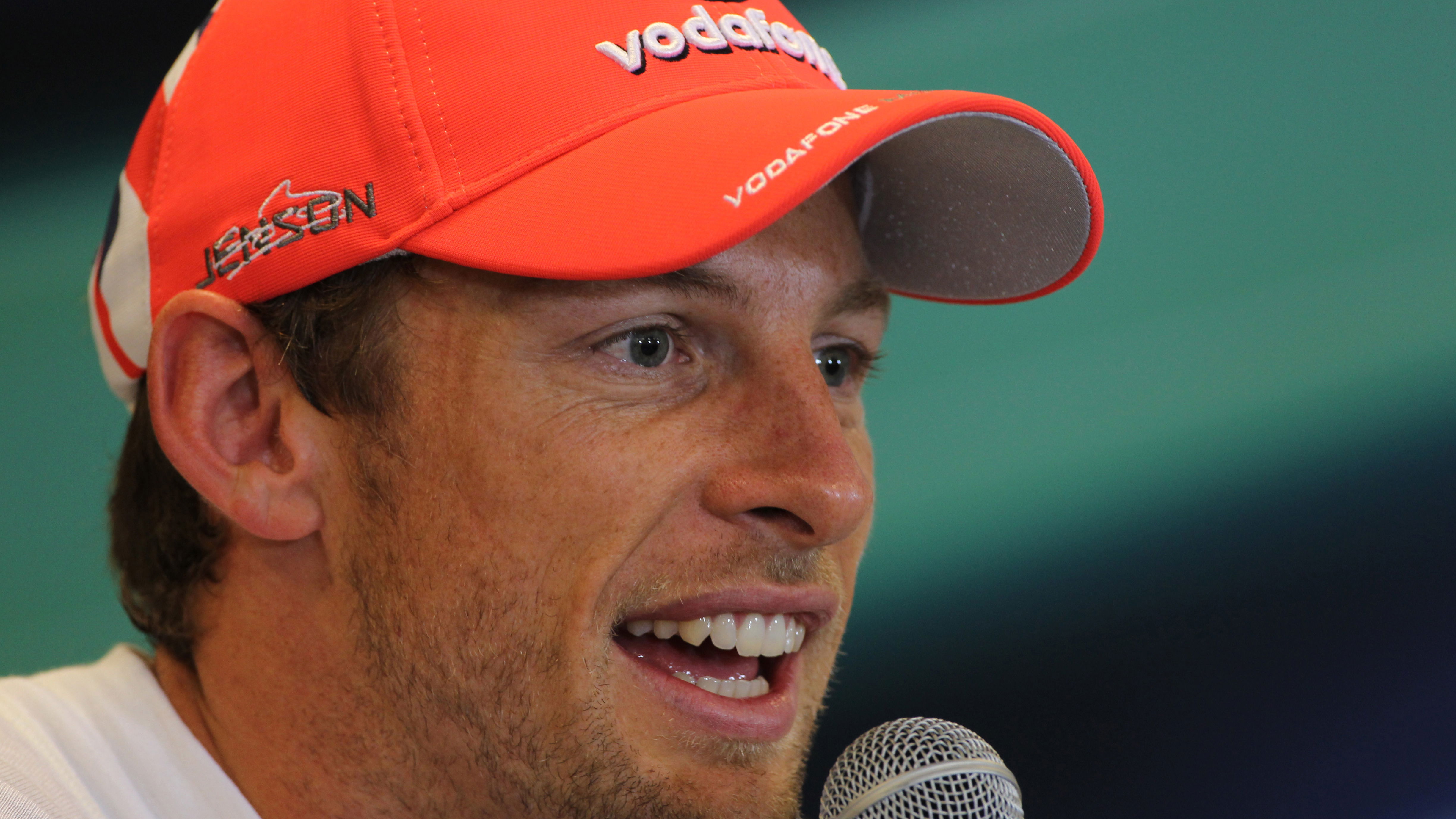 01.09.2012- Qualifying, Press conference, Jenson Button (GBR) McLaren Mercedes MP4-27