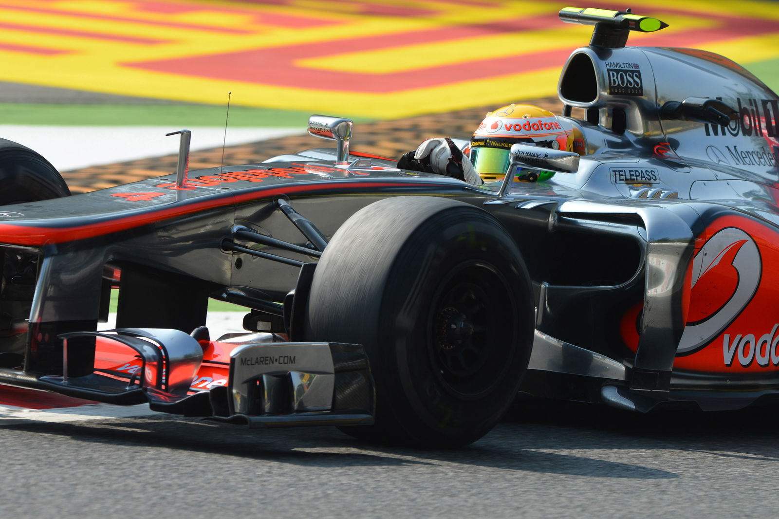 07.09.2012- Free Practice 1, Lewis Hamilton (GBR) McLaren Mercedes MP4-27