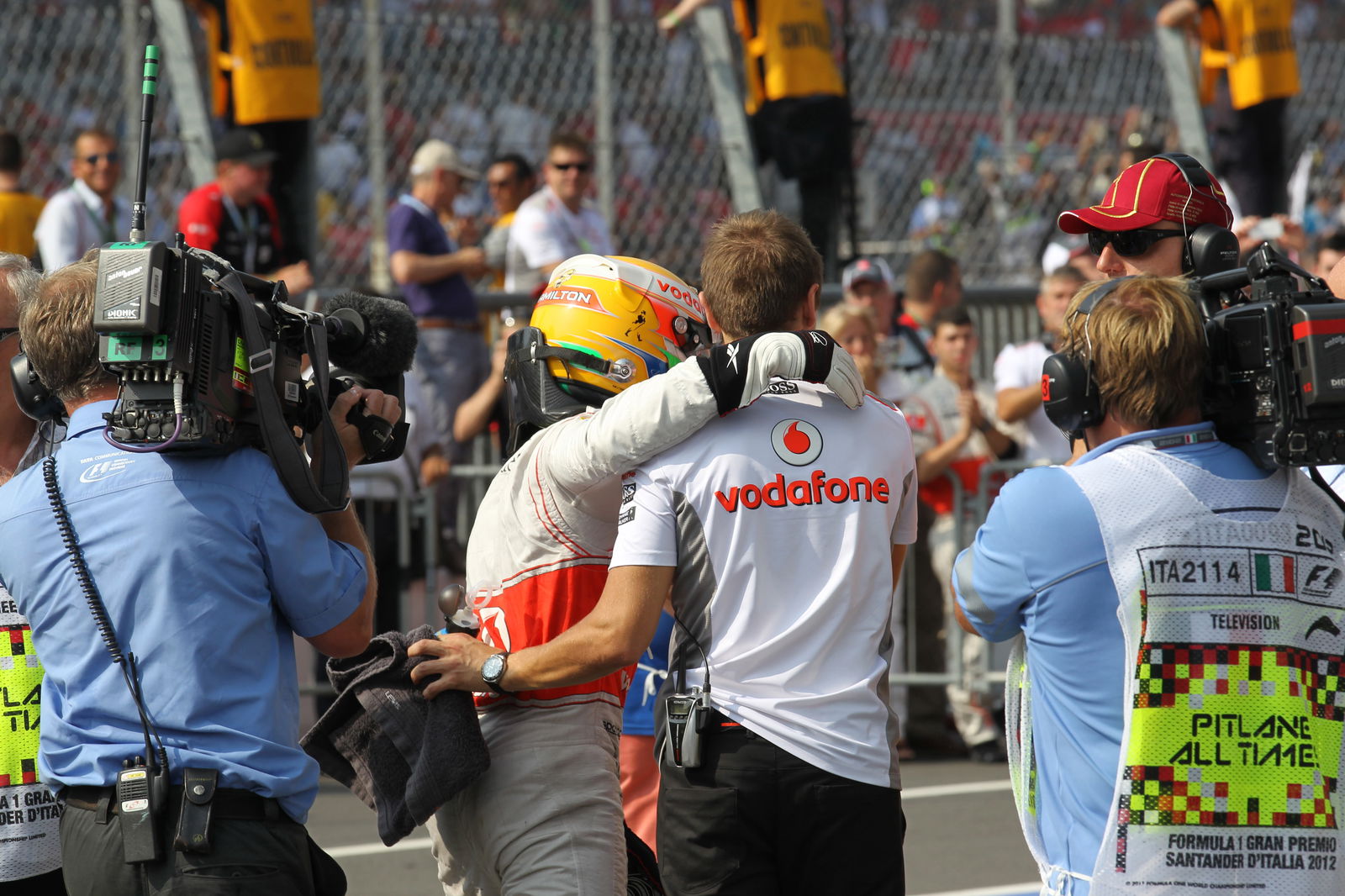 09.09.2012- Race, Lewis Hamilton (GBR) McLaren Mercedes MP4-27