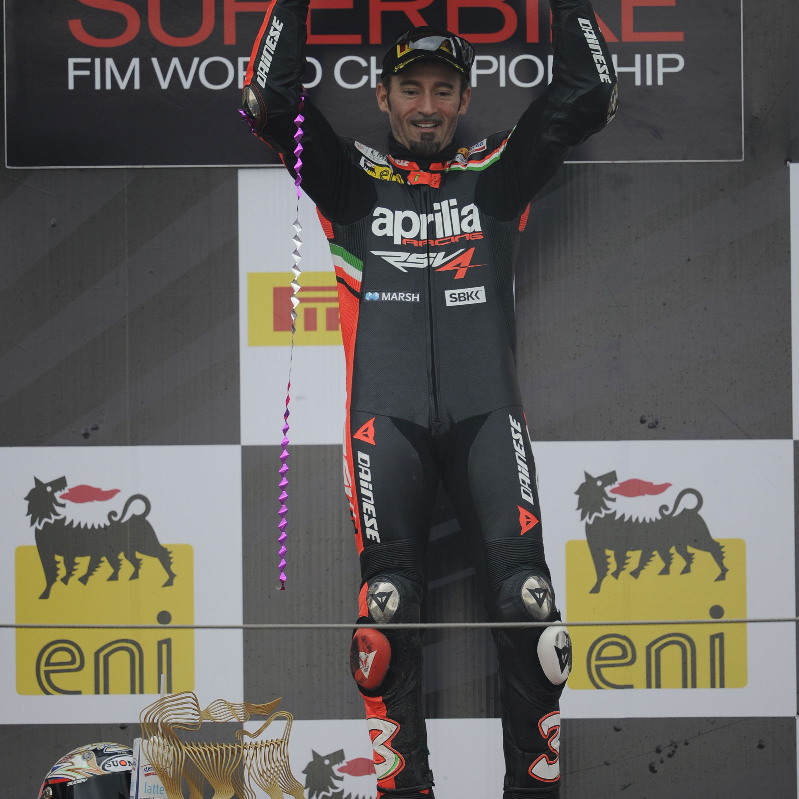 Biaggi, 2012 World Superbike Champion, French WSBK Race 2 2012