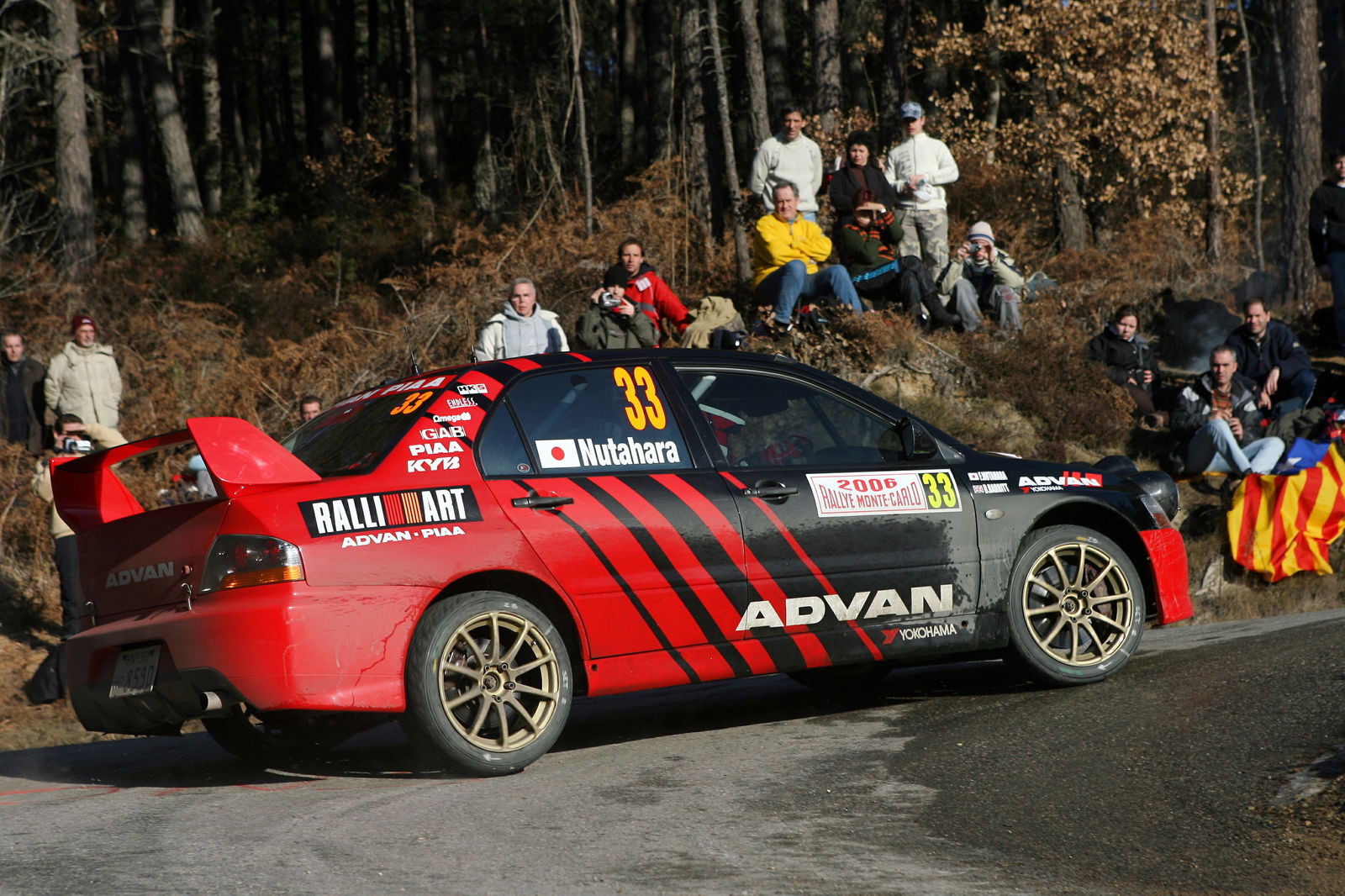 Fumio Nutahara / Daniel Barratt - Mitsubishi Lancer Evo IX [PCWRC]