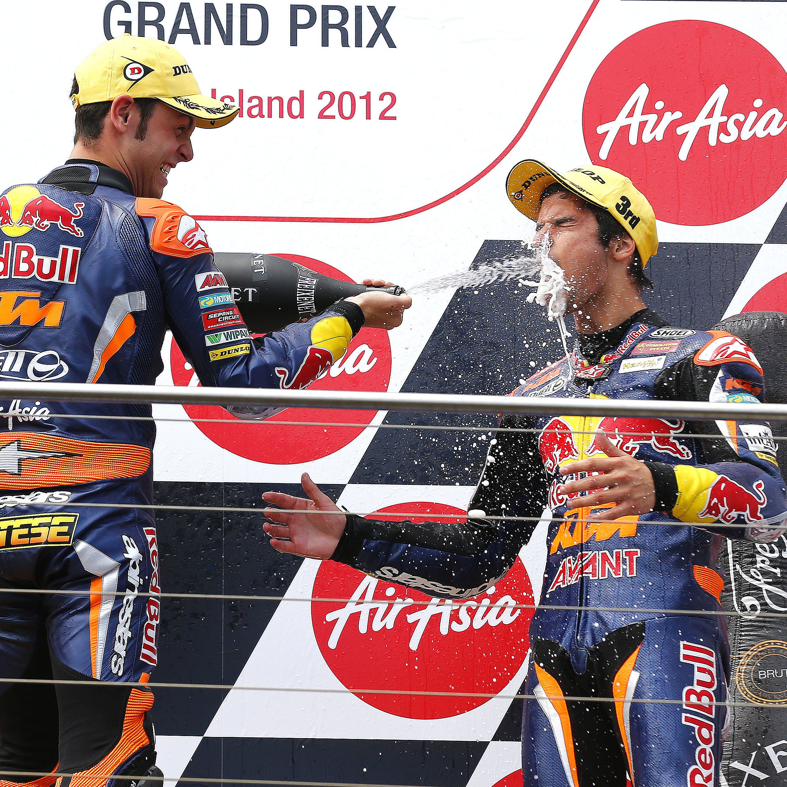 Cortese and Sissis, Moto3, Australian MotoGP 2012