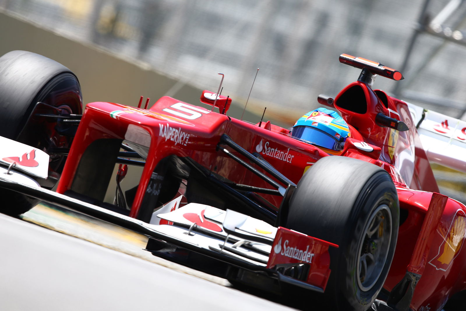 23.11.2012- Free Practice 2, Fernando Alonso (ESP) Scuderia Ferrari F2012