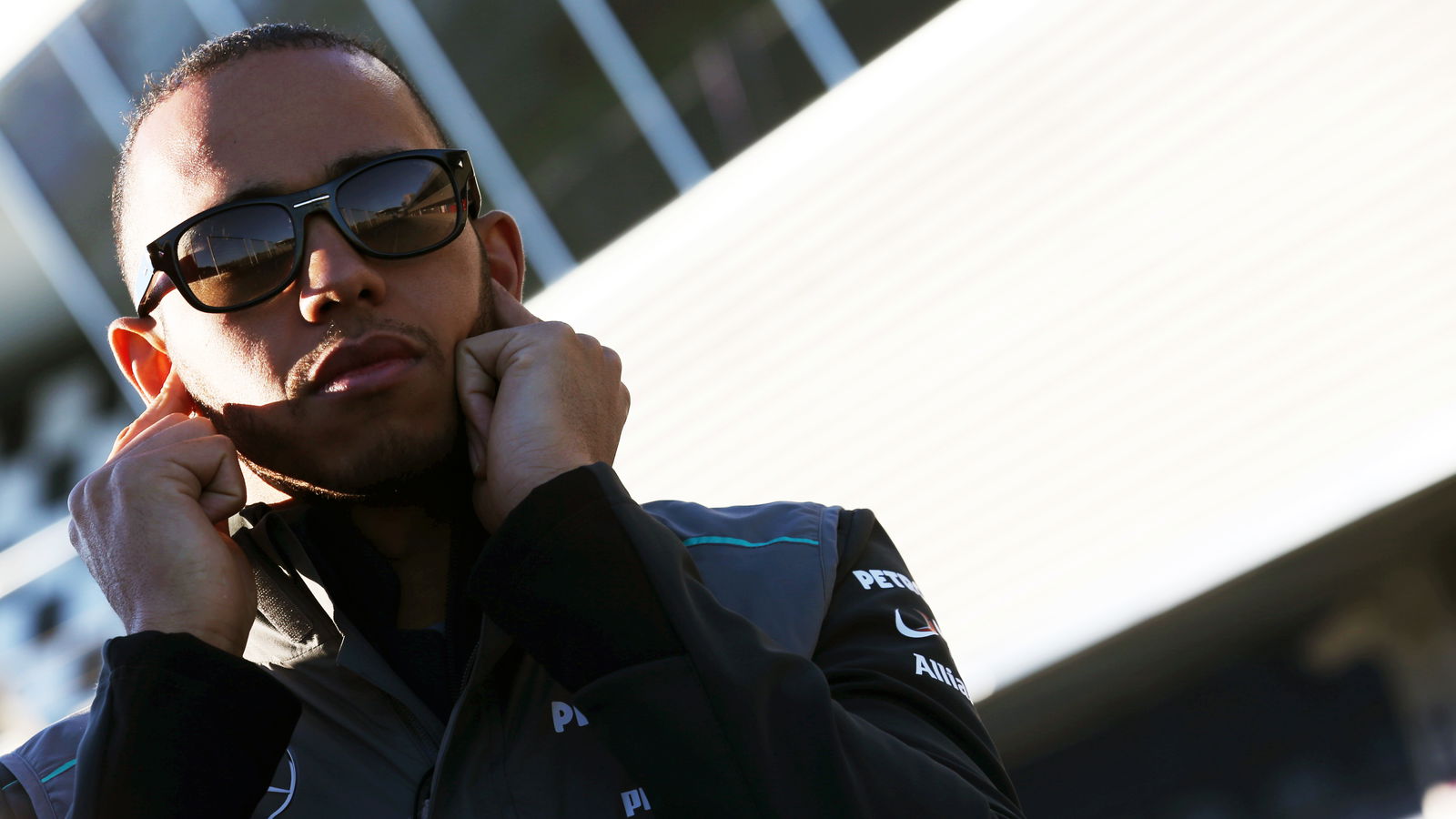 Lewis Hamilton (GBR) Mercedes AMG F1.