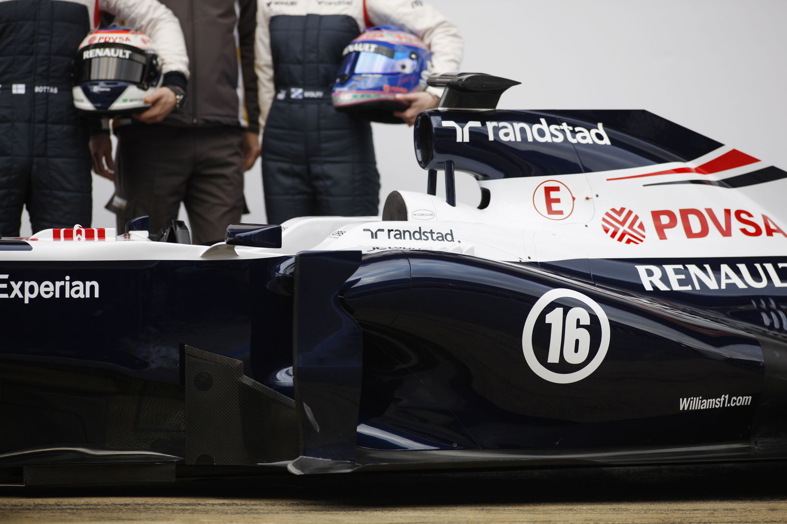 Williams FW35 sidepod detail.