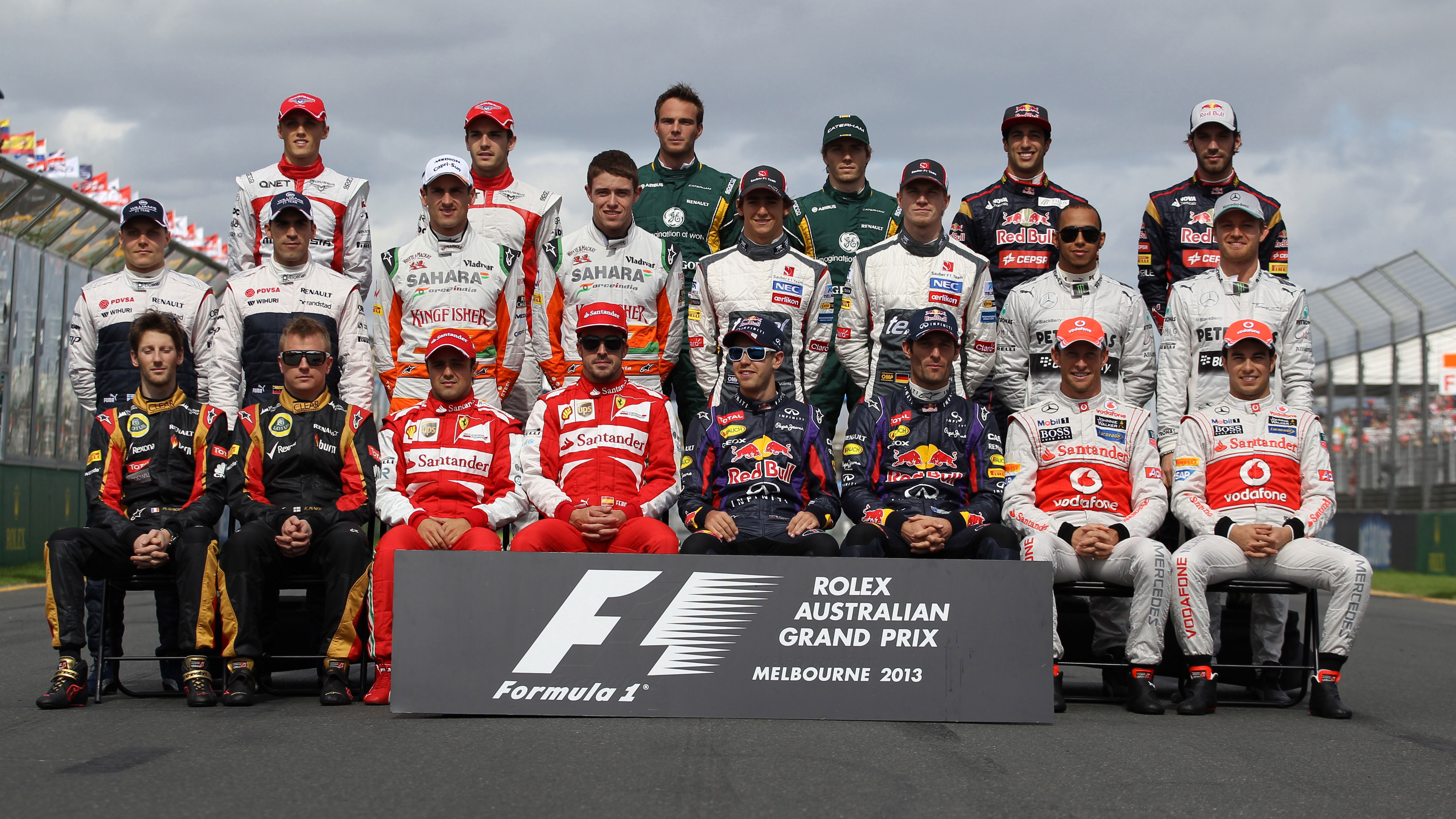 17.03.2013- Drivers F1 2013